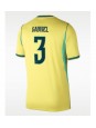 Muži Futbalové oblečenie Brazília Gabriel Magalhaes #3 MS 2026 Krátky Rukáv - Domáci Muži Futbalové oblečenie Brazília Gabriel Magalhaes #3 MS 2026 Krátky Rukáv - Domáci